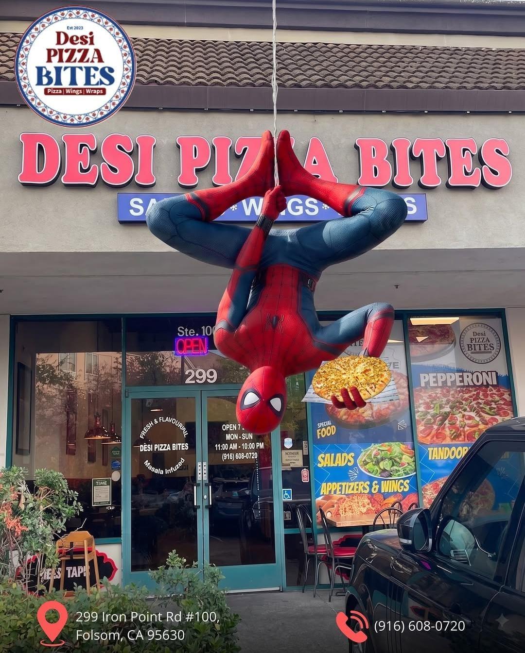 Desi Pizza & Garlic Sticks in Folsom