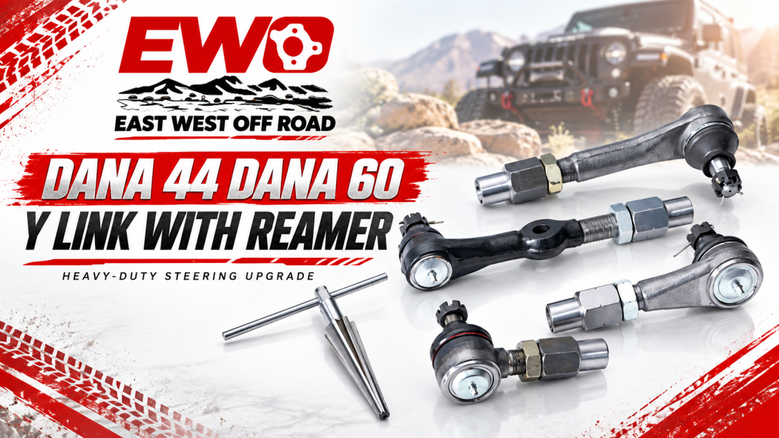 1 Ton Tie Rod End Kit | Dana 44/60 Y-Link Guide