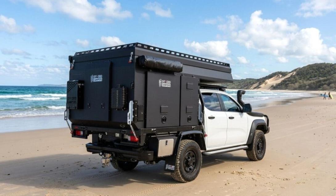 Single Cab Truck Slide On Camper 