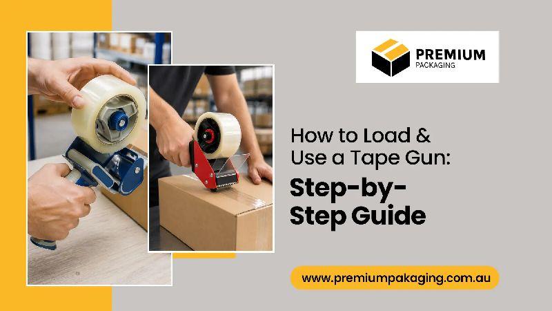 use a tape gun
