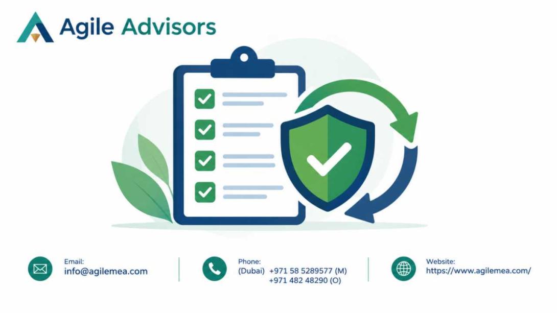 Discover how expert BCM consultants in UAE help organizations achieve ISO 22301 and NCEMA 7000 compliance. Agile Advisors delivers practical resilience solutions. Click to learn more.