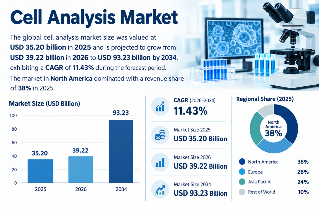 Cell Analysis Market Adoption Trends and Technological Advancements 2026–2034