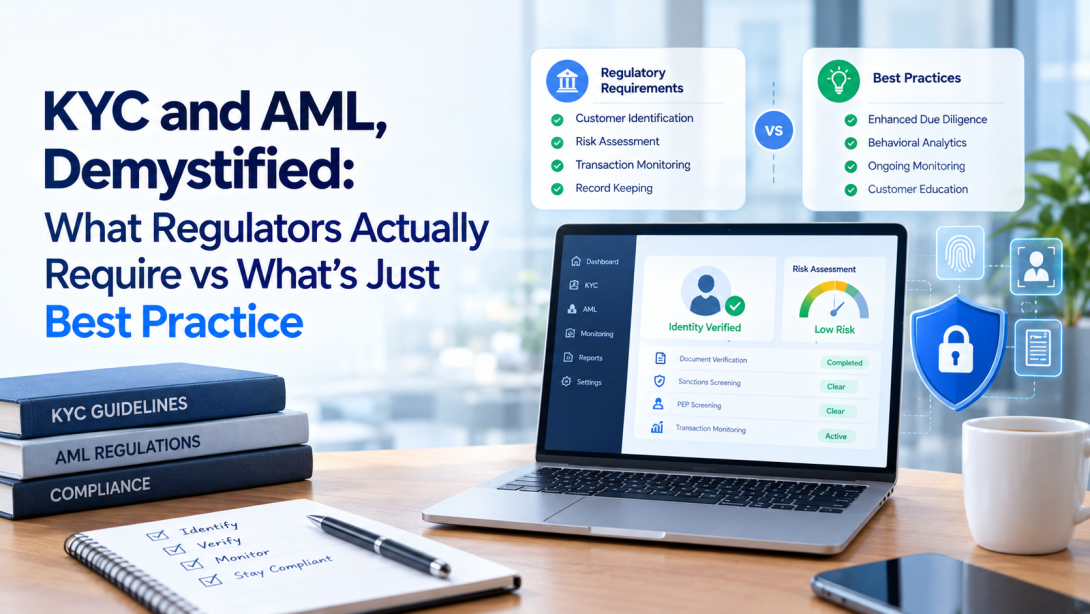 KYC and AML, Demystified: What Regulators Actually Require vs What's Just Best Practice