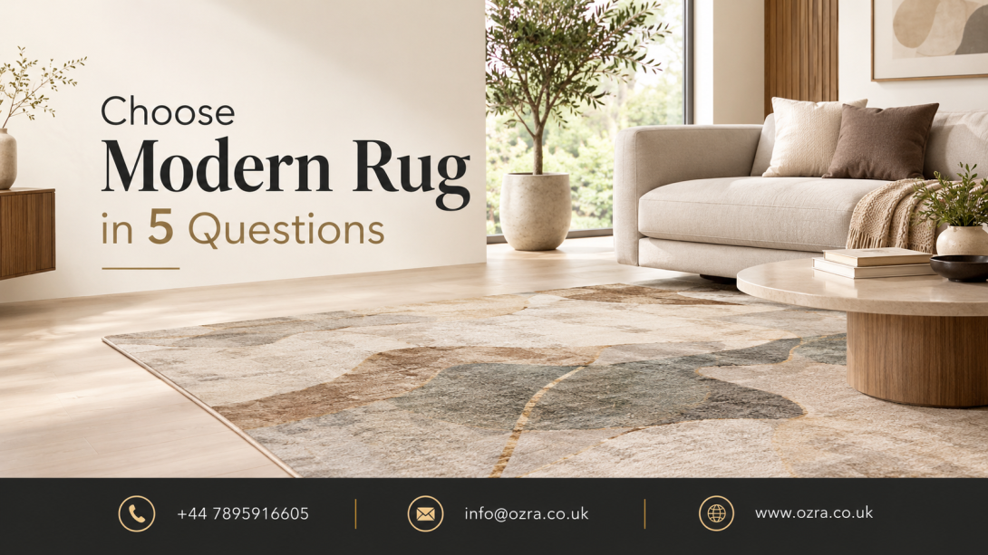 How to Choose a Modern Rug