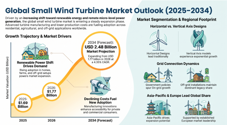 Small Wind Turbine, Small Wind Turbine Industry, Small Wind Turbine Market, Small Wind Turbine Market Size, Small Wind Turbine Market Share, Small Wind Turbine Market Trends, Small Wind Turbine Market Growth, Small Wind Turbine Market Demand
