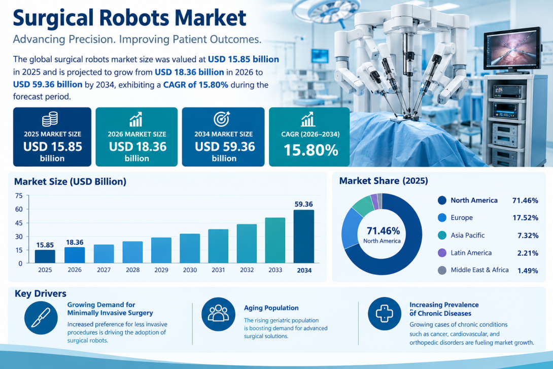 Robotic-Assisted Surgery Market Trends and Global Industry Forecast 2026–2034