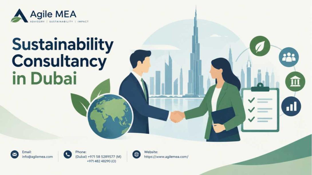 Learn how a sustainability report consultant in Dubai helps UAE businesses meet ESG regulations, satisfy investors, and build credible reports. Discover key services, benefits, and how Agile Advisors supports compliance and long term continuity.