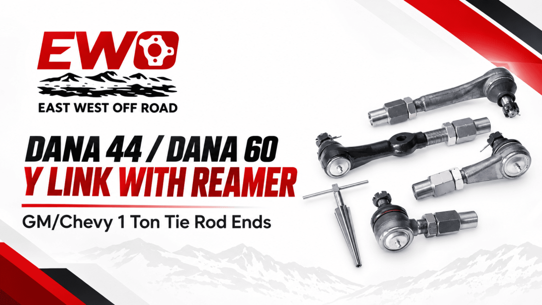 For a buyer researching 1 ton steering kit with reamer, the strongest decision is the one that keeps catalog facts and vehicle-specific fitment separate. E90215 provides a defined Y-link component package with the listed steering ends, threaded hardware, small hardware, and a 7.15-degree tapered reamer; it does not replace a professional review of the actual axle and steering interfaces. Before approving parts, compare your build notes with the current E90215 Dana 44/Dana 60 Y-Link with Reamer listing and c