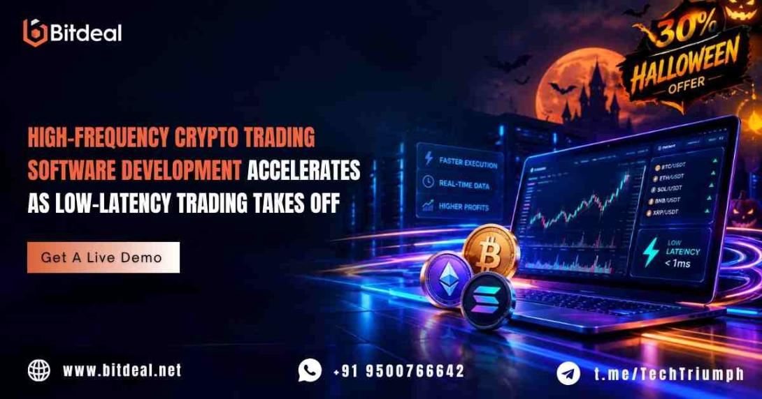 High frequency Crypto trading bot development