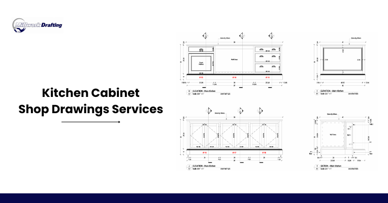 Kitchen Cabinet Shop Drawings Services | Cabinet Drafting
