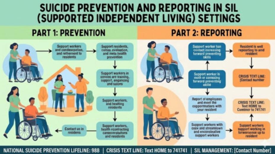 suicide risk training for disability support workers, SIL support worker training