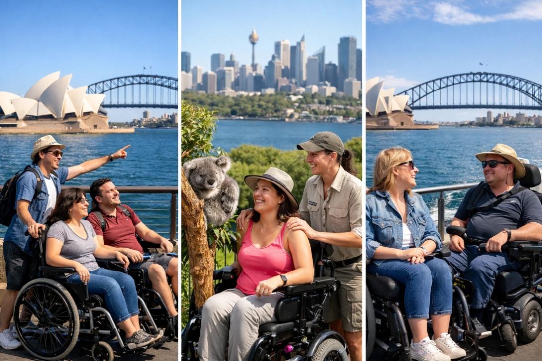 supported holidays Sydney, supported holidays Perth